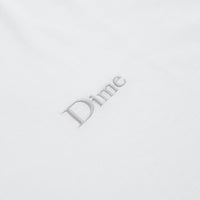 Dime Classic Small Logo T-Shirt - White thumbnail