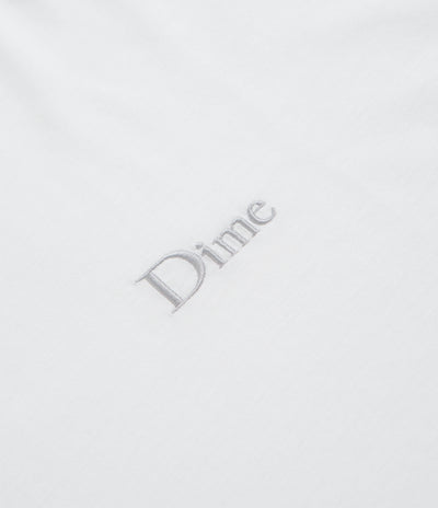 Dime Classic Small Logo T-Shirt - White