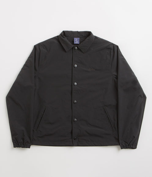 Dime Cursive Coach Jacket - Black