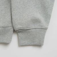 Dime Cursive Zip Hoodie - Heather Grey thumbnail