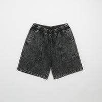 Dime Cyclone French Terry Shorts - Black Snow Washed thumbnail