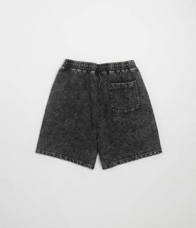 Dime Cyclone French Terry Shorts - Black Snow Washed