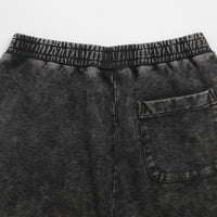 Dime Cyclone French Terry Shorts - Black Snow Washed thumbnail