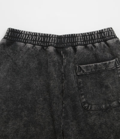 Dime Cyclone French Terry Shorts - Black Snow Washed