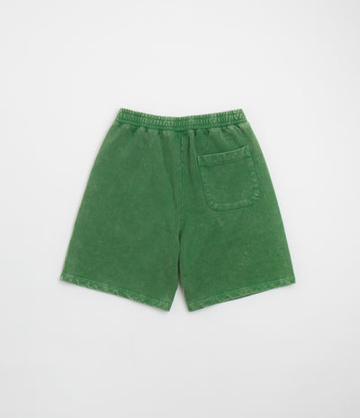 Dime Cyclone French Terry Shorts - Evergreen Snow Washed