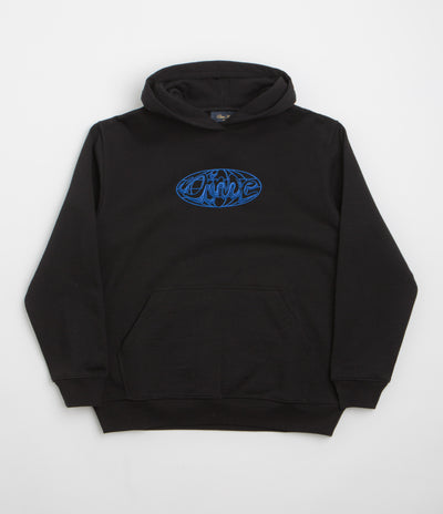 Dime Globe Hoodie - Black