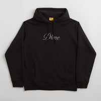 Dime Icy Cursive Hoodie - Black thumbnail