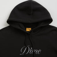 Dime Icy Cursive Hoodie - Black thumbnail