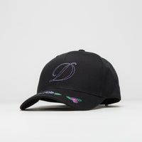 Dime Lotus Full Fit Cap - Black thumbnail