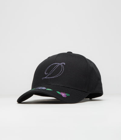 Dime Lotus Full Fit Cap - Black