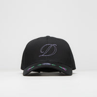 Dime Lotus Full Fit Cap - Black thumbnail