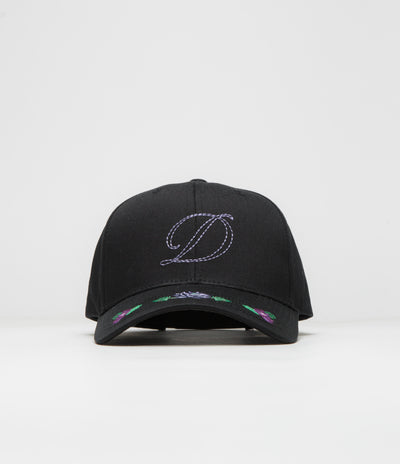 Dime Lotus Full Fit Cap - Black