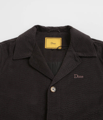 Dime Printed Cord Jacket - Black