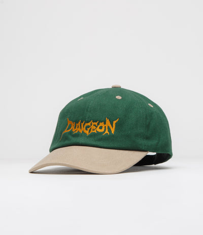 Dungeon Embroidered Logo Cap - Green Taupe / Copper