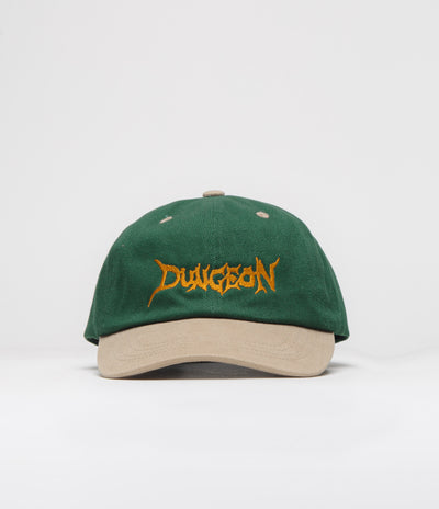 Dungeon Embroidered Logo Cap - Green Taupe / Copper