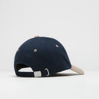 Dungeon Embroidered Logo Cap - Navy Taupe / Neon Orange thumbnail