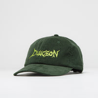 Dungeon Embroidered Logo Cap - Olive / Tennis Yellow Cord thumbnail