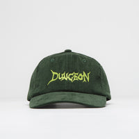 Dungeon Embroidered Logo Cap - Olive / Tennis Yellow Cord thumbnail