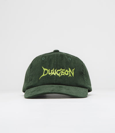 Dungeon Embroidered Logo Cap - Olive / Tennis Yellow Cord