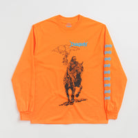 Dungeon Knight Castle Long Sleeve T-Shirt - Orange thumbnail