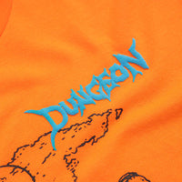 Dungeon Knight Castle Long Sleeve T-Shirt - Orange thumbnail