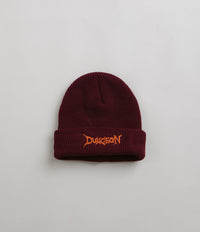 Dungeon Logo Beanie - Burgundy