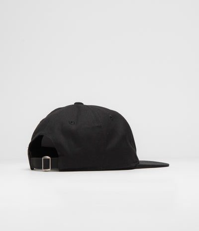 Dungeon Organic Logo Cap - Black / Neon Orange