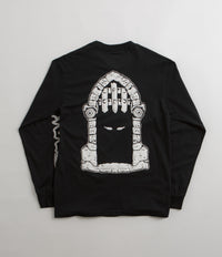 Dungeon Portcullis Logo Long Sleeve T-Shirt - Black