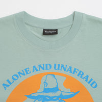 Flatspot Alone And Unafraid T-Shirt - Blue Aloe thumbnail