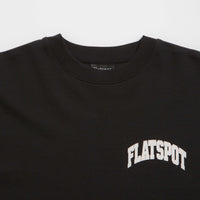 Flatspot Collegiate Crewneck Sweatshirt - Black thumbnail