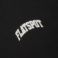 Flatspot Collegiate Crewneck Sweatshirt - Black thumbnail