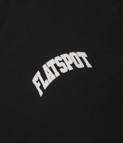 Flatspot Collegiate Crewneck Sweatshirt - Black