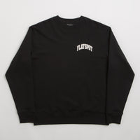 Flatspot Collegiate Crewneck Sweatshirt - Black thumbnail