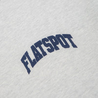 Flatspot Collegiate Crewneck Sweatshirt - Cool Heather Grey thumbnail