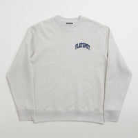 Flatspot Collegiate Crewneck Sweatshirt - Cool Heather Grey thumbnail