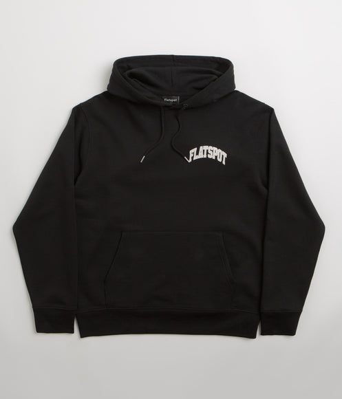 Flatspot Collegiate Hoodie - Black