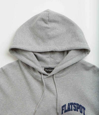 Flatspot Collegiate Hoodie - Heather Grey