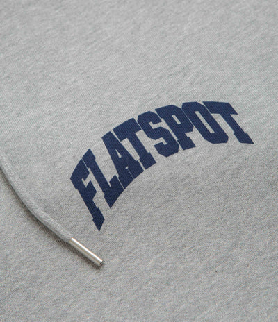 Flatspot Collegiate Hoodie - Heather Grey