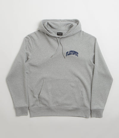 Flatspot Collegiate Hoodie - Heather Grey