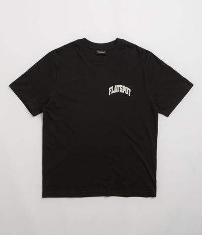 Flatspot Collegiate T-Shirt - Black