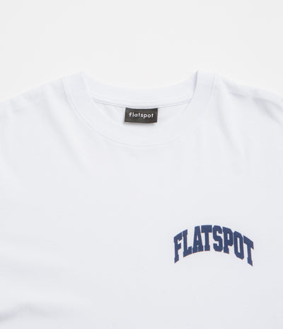 Flatspot Collegiate T-Shirt - White