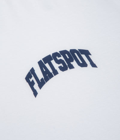 Flatspot Collegiate T-Shirt - White