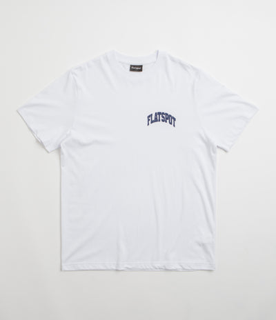 Flatspot Collegiate T-Shirt - White