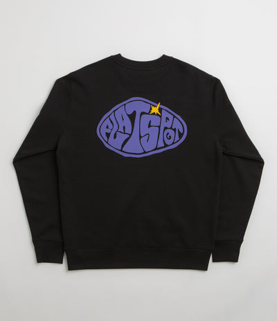 Flatspot Hole Crewneck Sweatshirt - Black