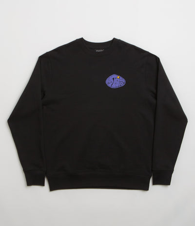 Flatspot Hole Crewneck Sweatshirt - Black