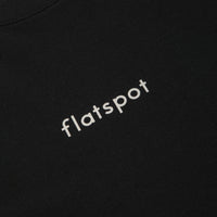 Flatspot Lowercase Logo T-Shirt - Black thumbnail