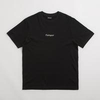 Flatspot Lowercase Logo T-Shirt - Black thumbnail