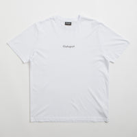 Flatspot Lowercase Logo T-Shirt - White thumbnail