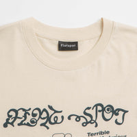 Flatspot Terrible Mysterious Beauty T-Shirt - Natural Raw thumbnail