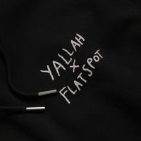 Flatspot x Yallah Hoodie - Black thumbnail